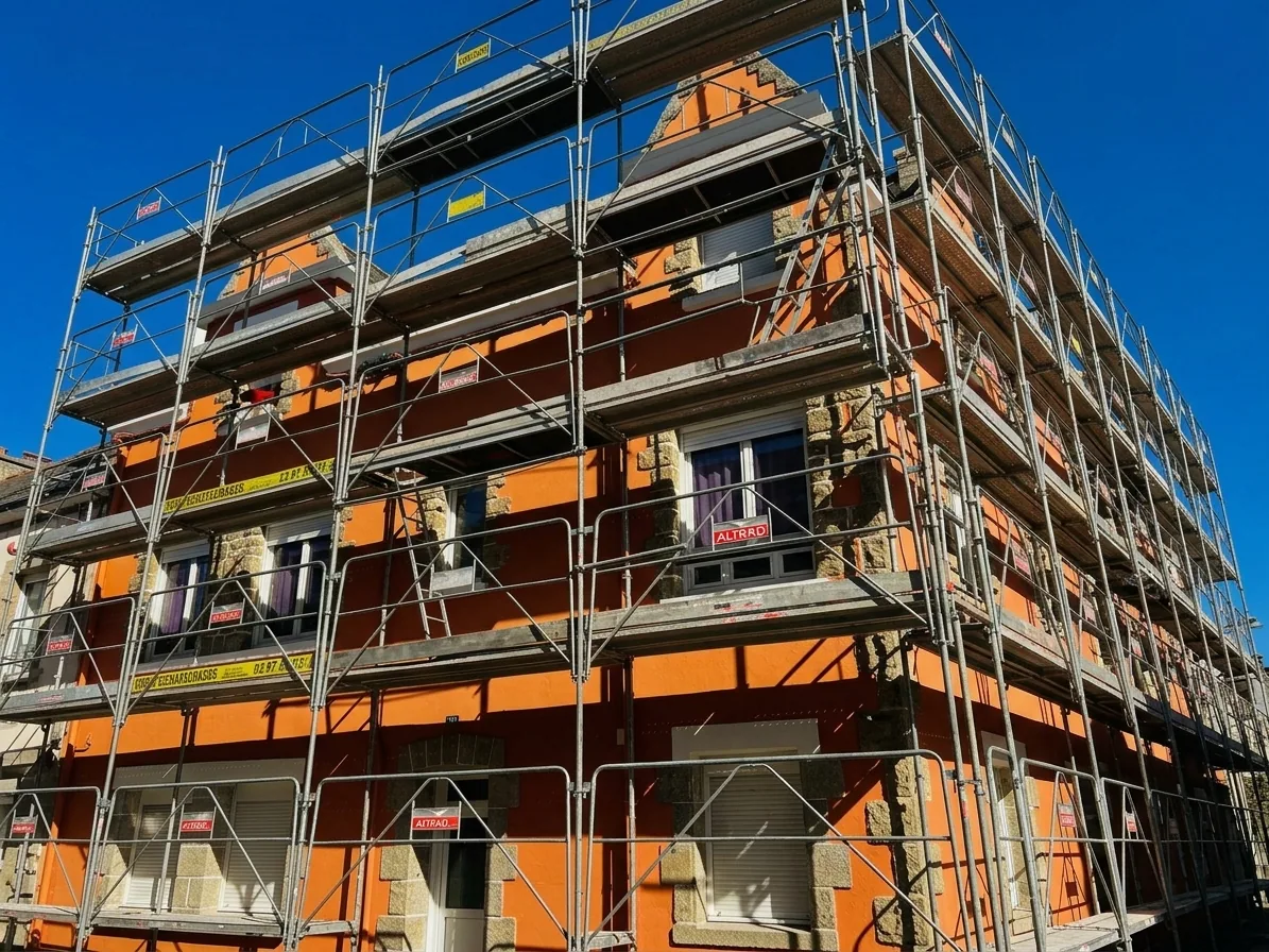 Ravalement façade copropriété Chartres