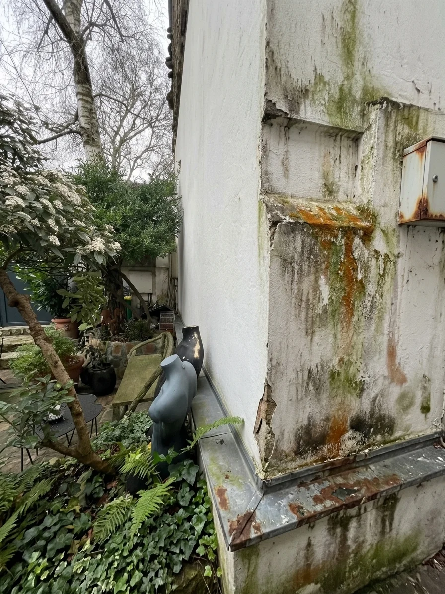 Ravalement de façade à Chartres — avant (chantier 3)